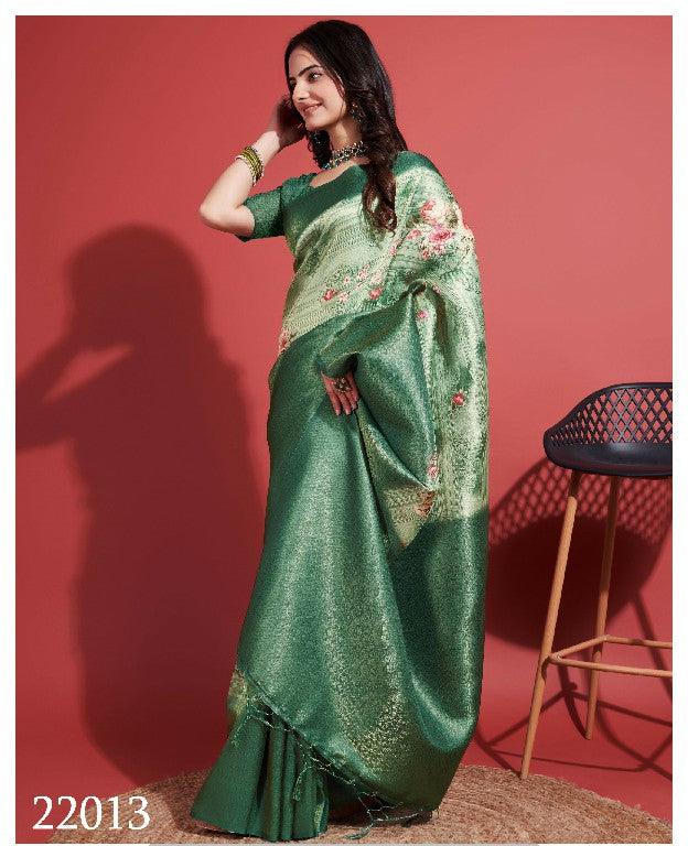 DIONNE Pure Kubera Pattu Saree – Luxurious Ethnic Collection