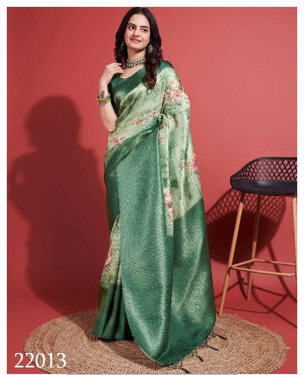 DIONNE Pure Kubera Pattu Saree – Luxurious Ethnic Collection