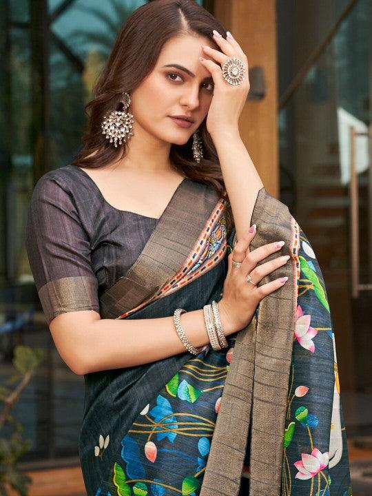 Regal Charm: Pure Handloom Pattu Soft Silk