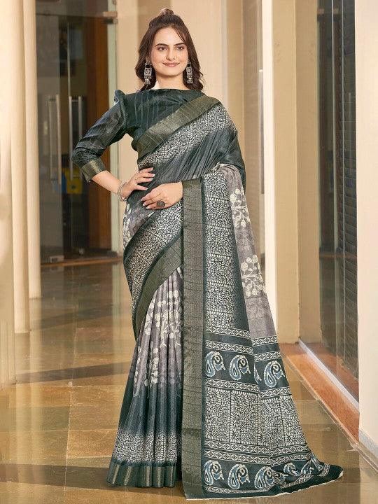 Royal Drape: Handloom Woven Pattu Silk Saree