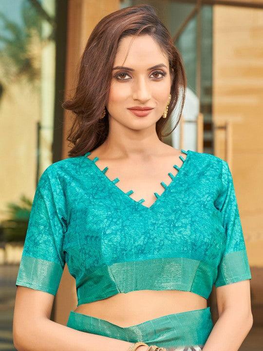 Ethereal Elegance: Pure Handloom Soft Silk Saree