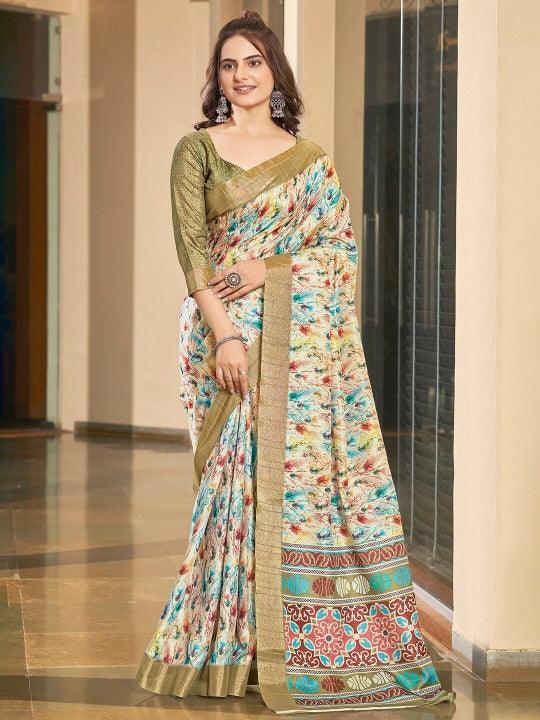 Graceful Weaves: Handloom Pattu Soft Silk Saree