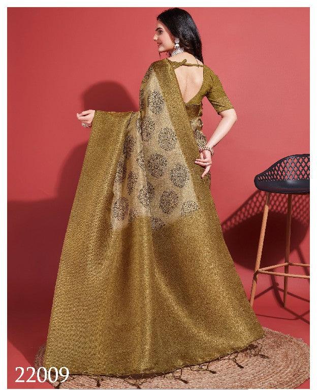 DIONNE Pure Kubera Pattu by Icultuers – Authentic Traditional Wear