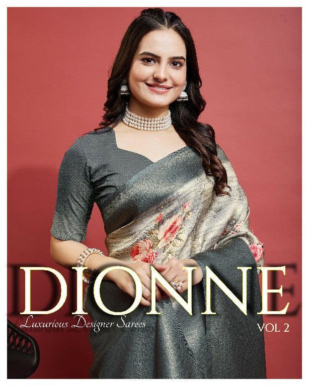 DIONNE Kubera Pattu Sarees – Handcrafted South Indian Design