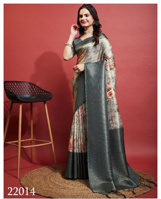 DIONNE Kubera Pattu Sarees – Handcrafted South Indian Design