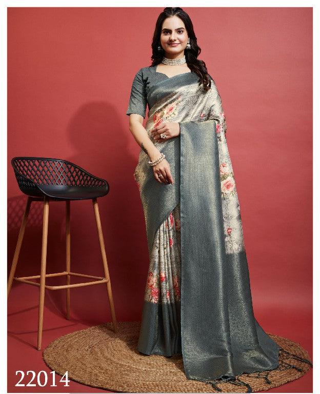 DIONNE Kubera Pattu Sarees – Handcrafted South Indian Design
