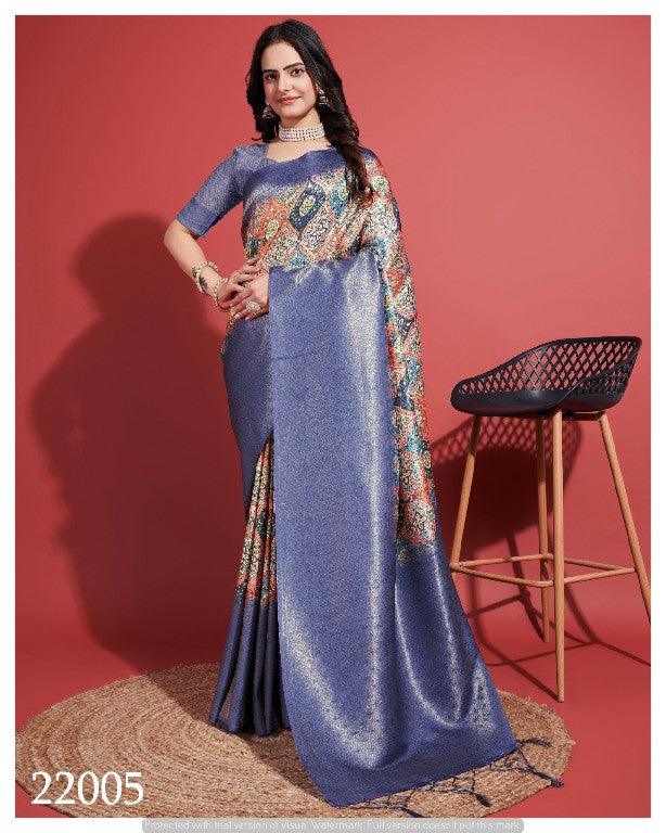 DIONNE Kubera Pattu Saree – South Indian Royal Collection