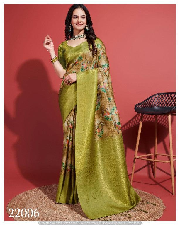 Buy DIONNE Kubera Pattu Pattern Sarees – Royal Silk Touch