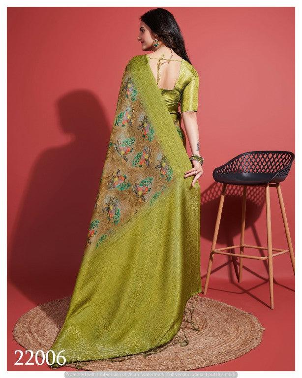 Buy DIONNE Kubera Pattu Pattern Sarees – Royal Silk Touch