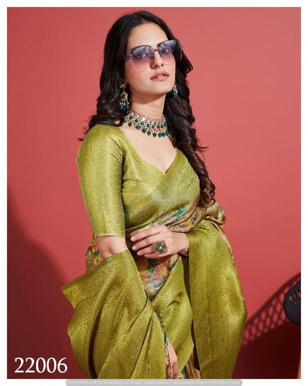 Buy DIONNE Kubera Pattu Pattern Sarees – Royal Silk Touch