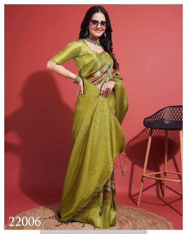 Buy DIONNE Kubera Pattu Pattern Sarees – Royal Silk Touch