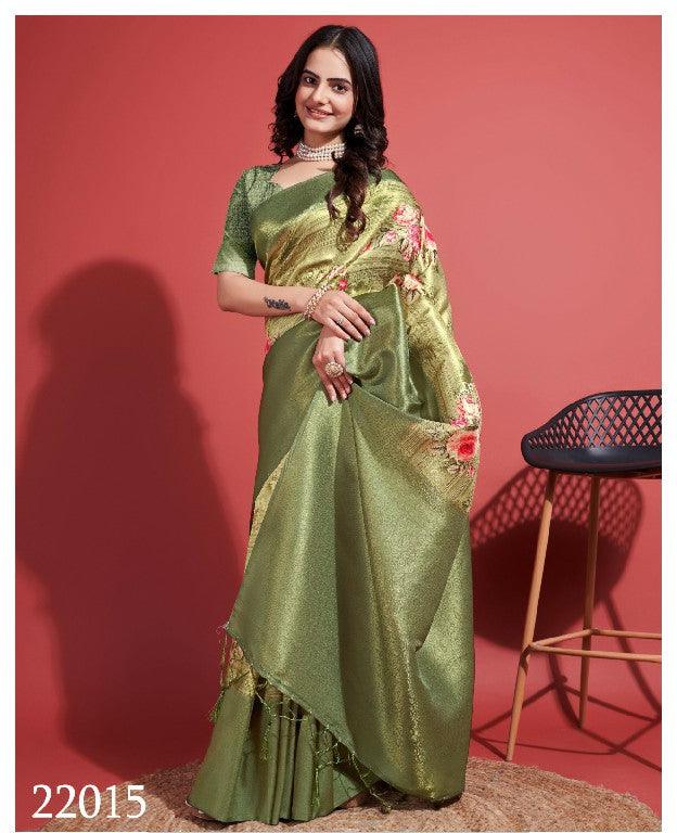 DIONNE Kubera Pattu Saree – Pure Silk Traditional Elegance