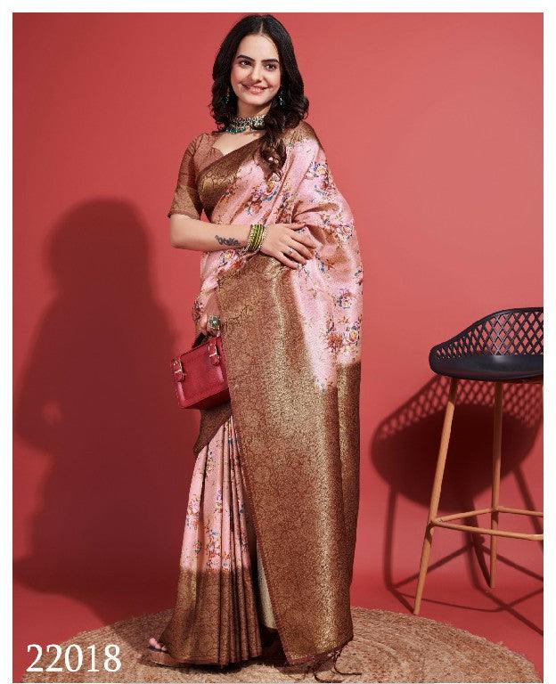 DIONNE Pure Silk Kubera Pattu Saree – Timeless Beauty