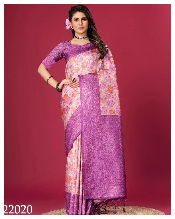 DIONNE Kubera Pattu Pattern Saree – Elegant Traditional Look