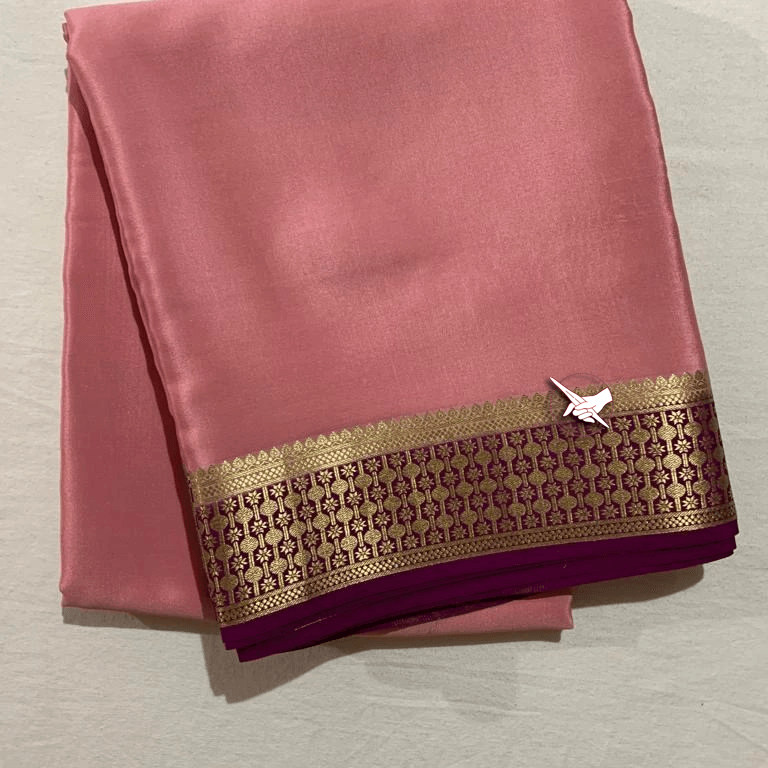 Mysore Crepe Silk by Icultuers – Soft Texture, Royal Finish