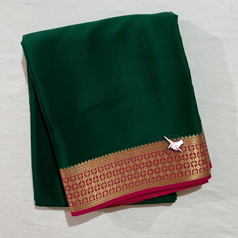 Mysore Crepe Silk by Icultuers – Soft Texture, Royal Finish