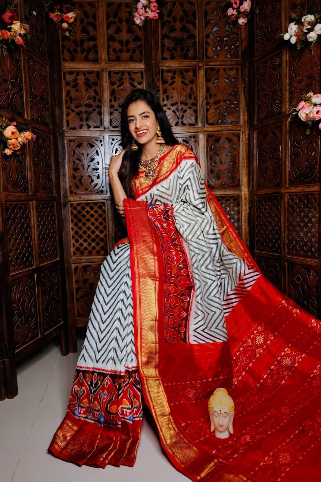 Handloom Soft Silk Printed by Icultuer