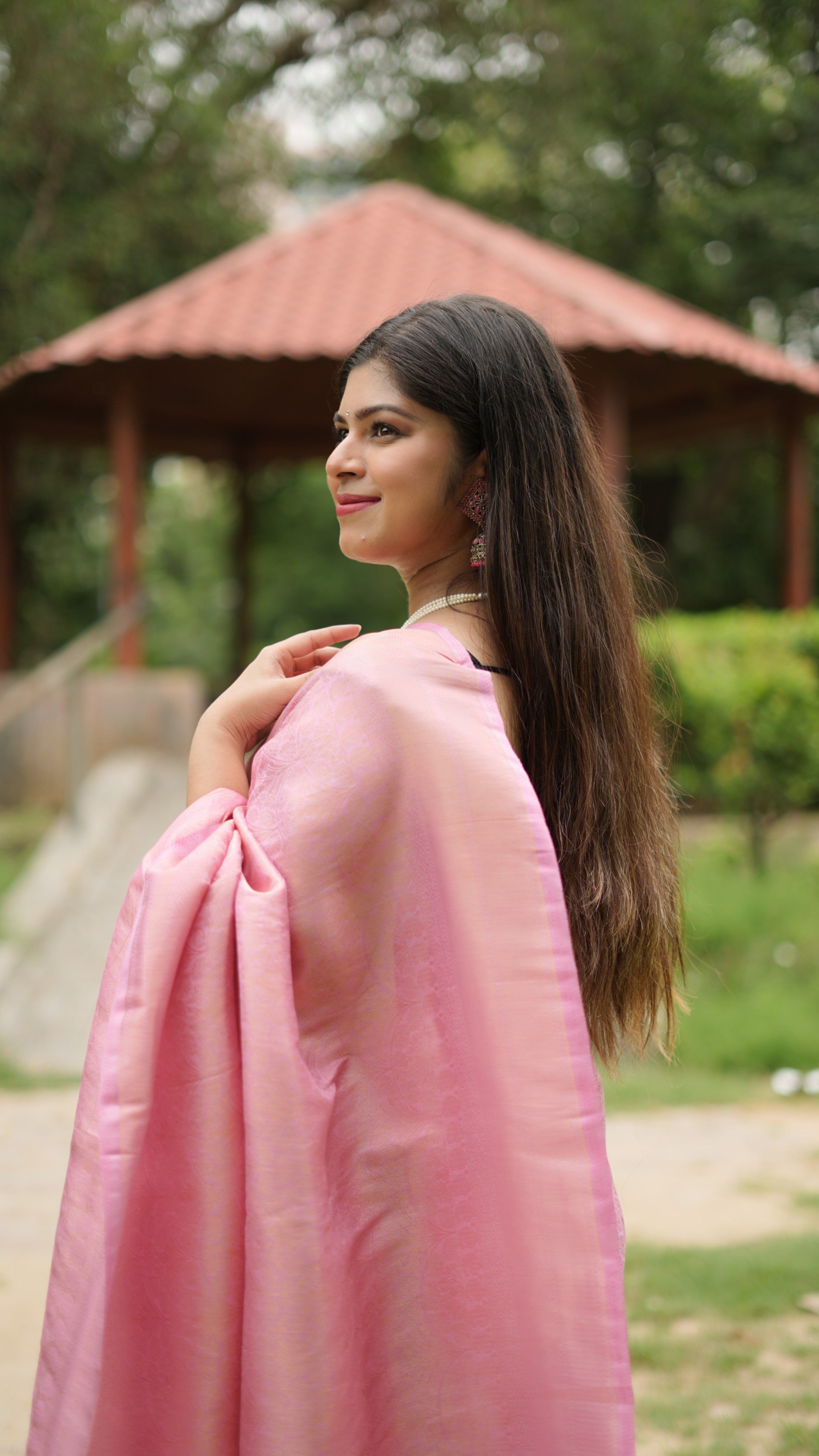 Drape Yourself in Heritage: Pure Brocade Silk by Icultuers