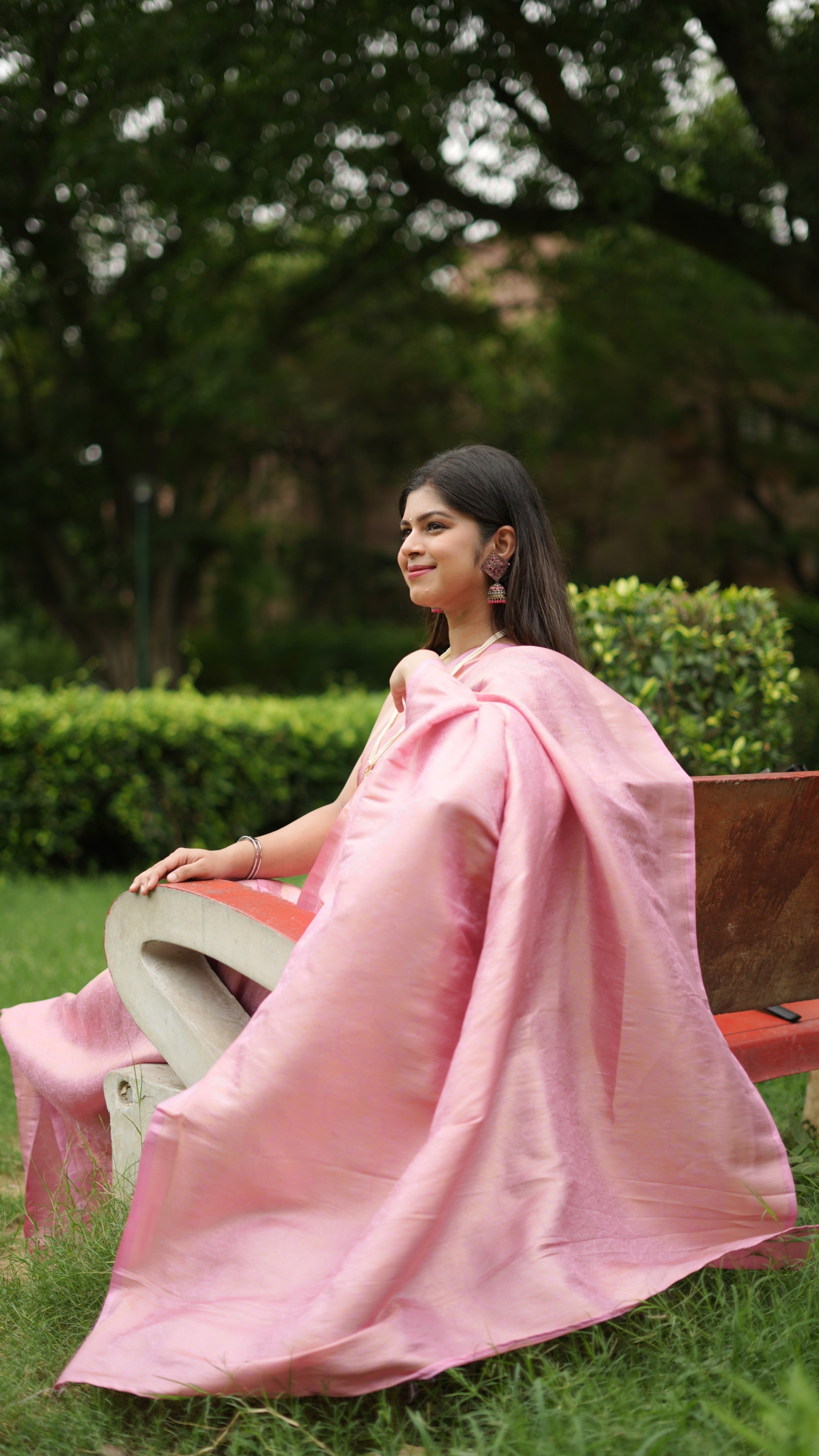 Drape Yourself in Heritage: Pure Brocade Silk by Icultuers