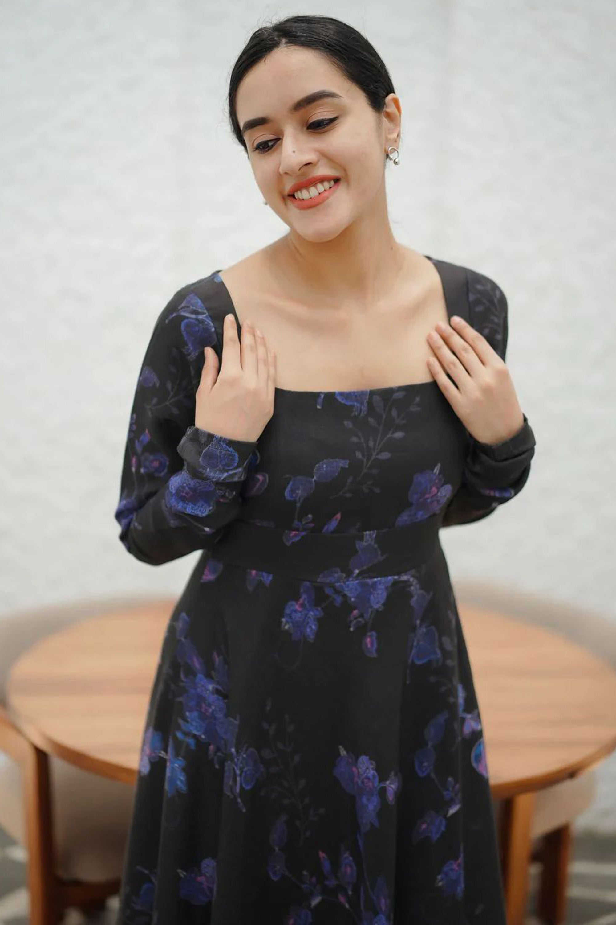 Black Stylish Ethnic Wear Trendy Women's Dress