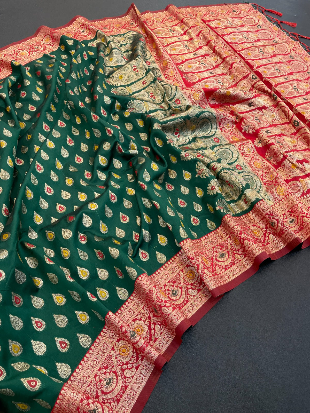 Pure Soft Silk Banarasi by Icultuer for Festive Season
