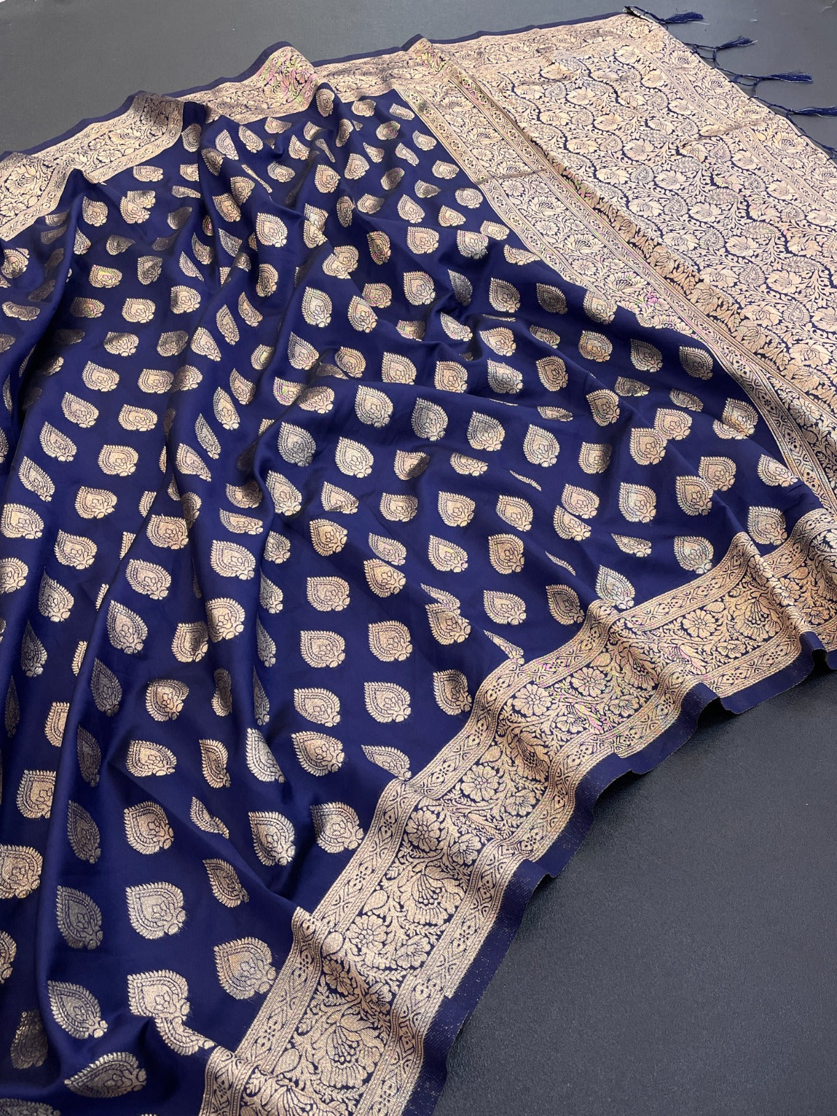 Soft Banarasi Silk by Icultuer with Handwoven Design
