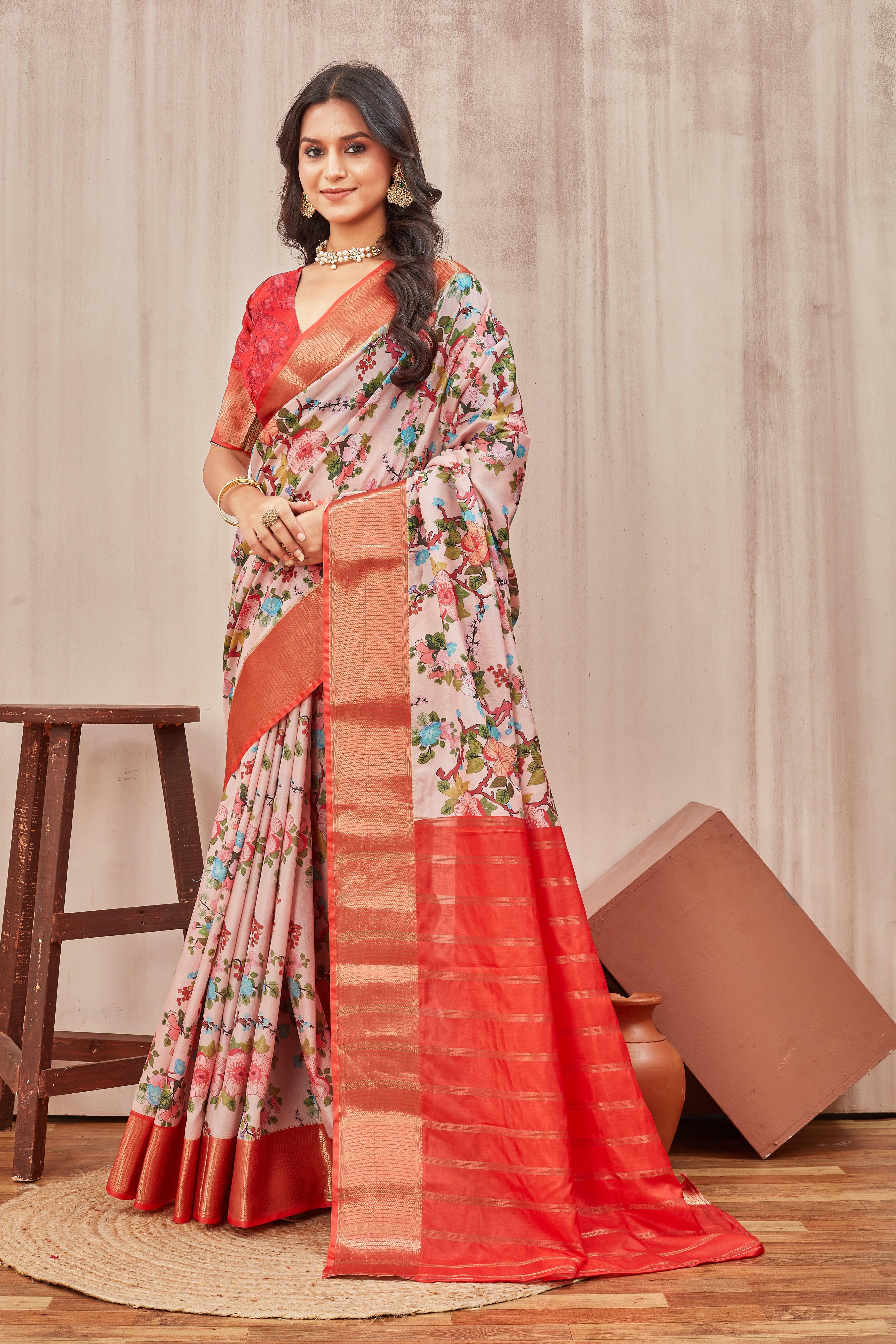 Digital mordern printed soft silk by Icultuers