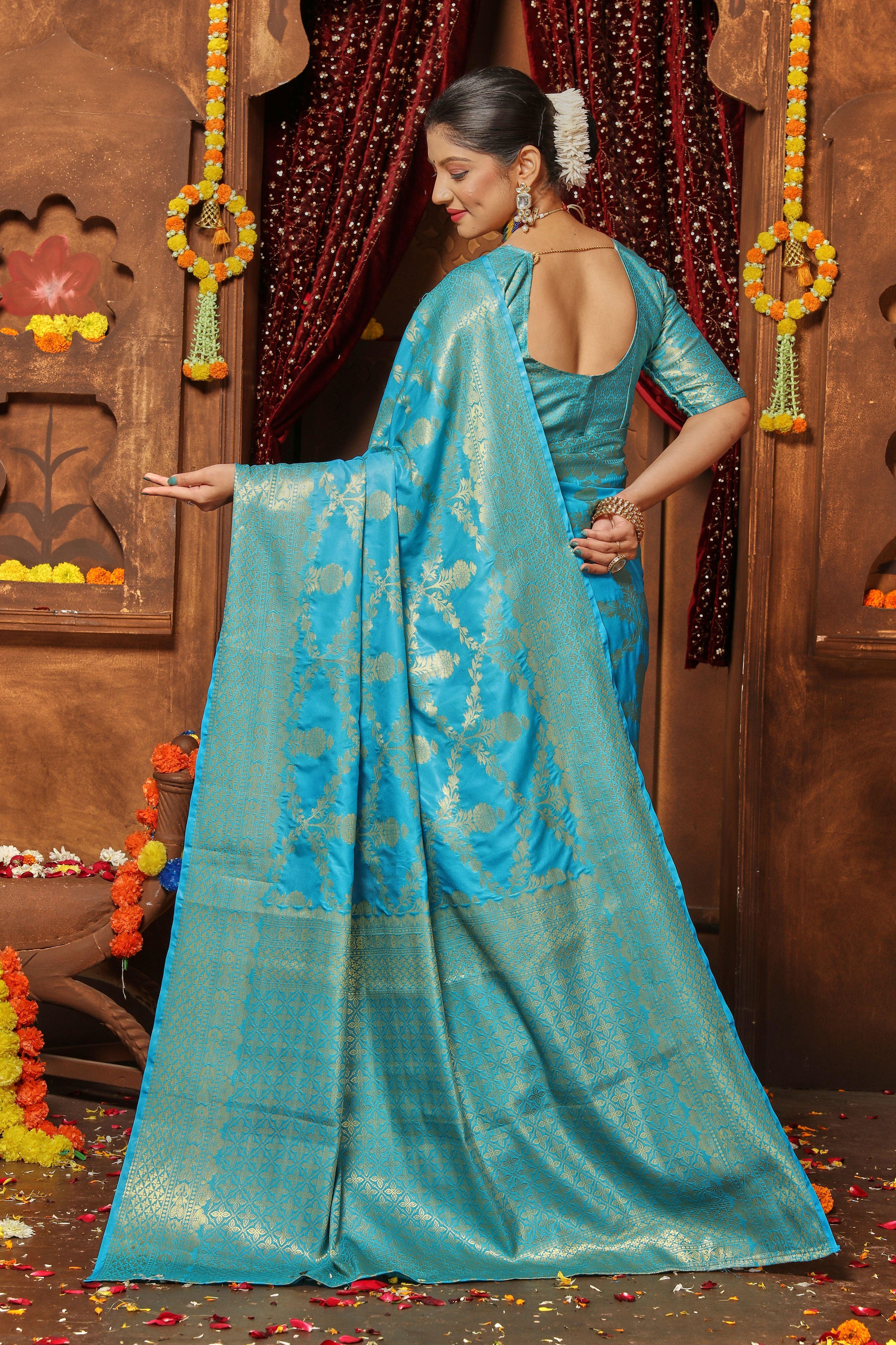Pure Silk Fabrics: Rich Colors and Zari Artistry