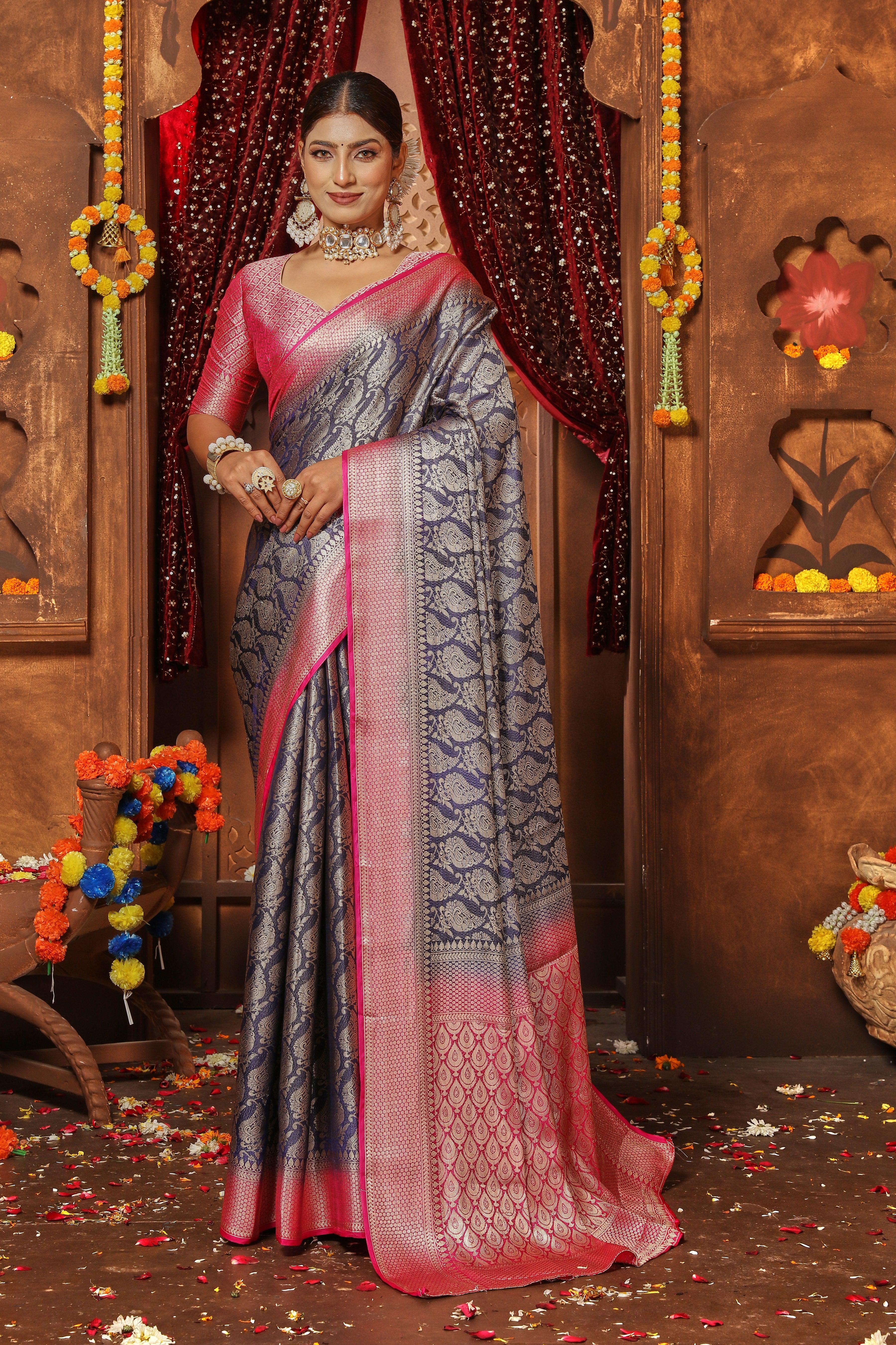 Regal Reflections: The Charm of Handwoven Silk
