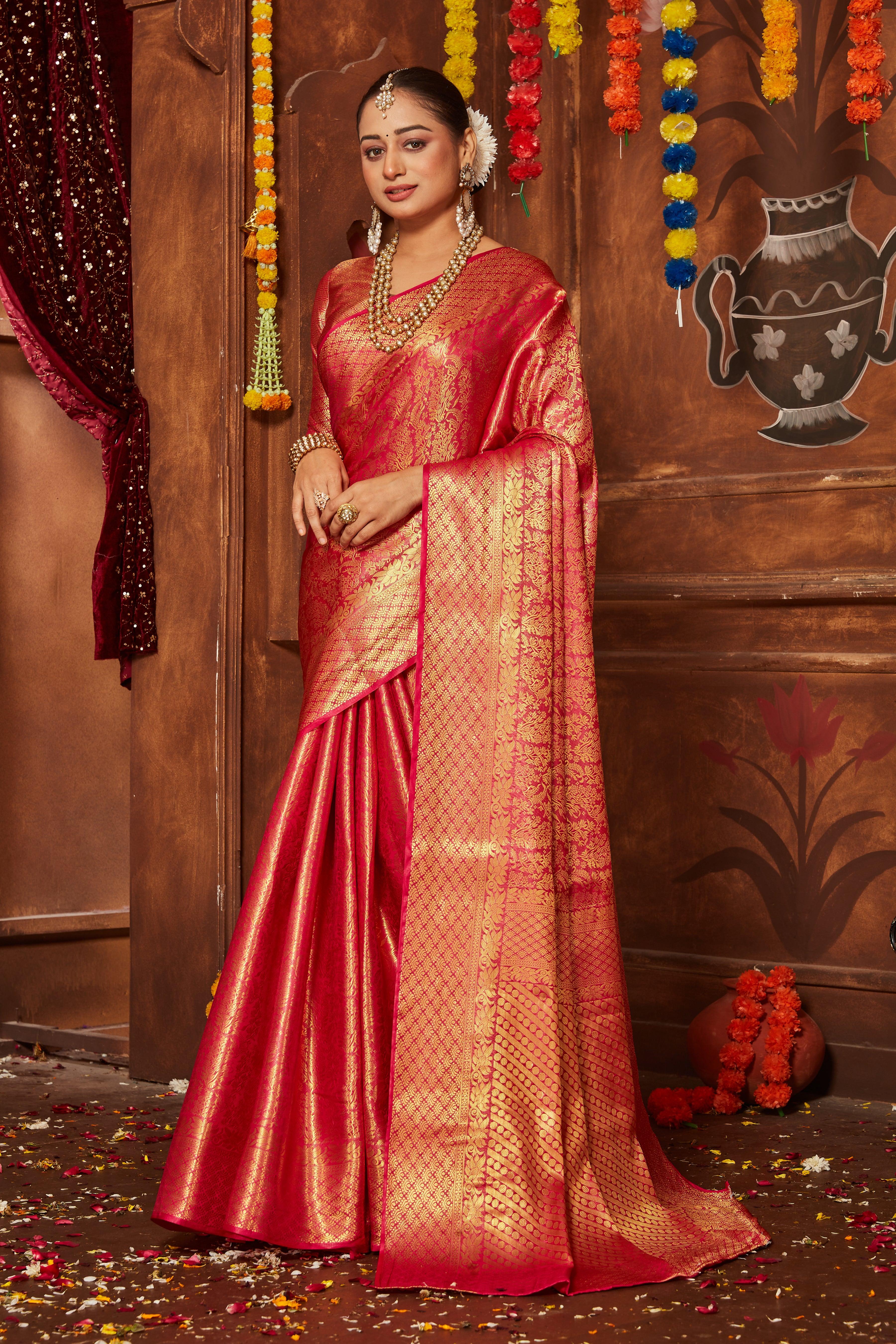 Luxe by Design: Handcrafted Silk Sarees