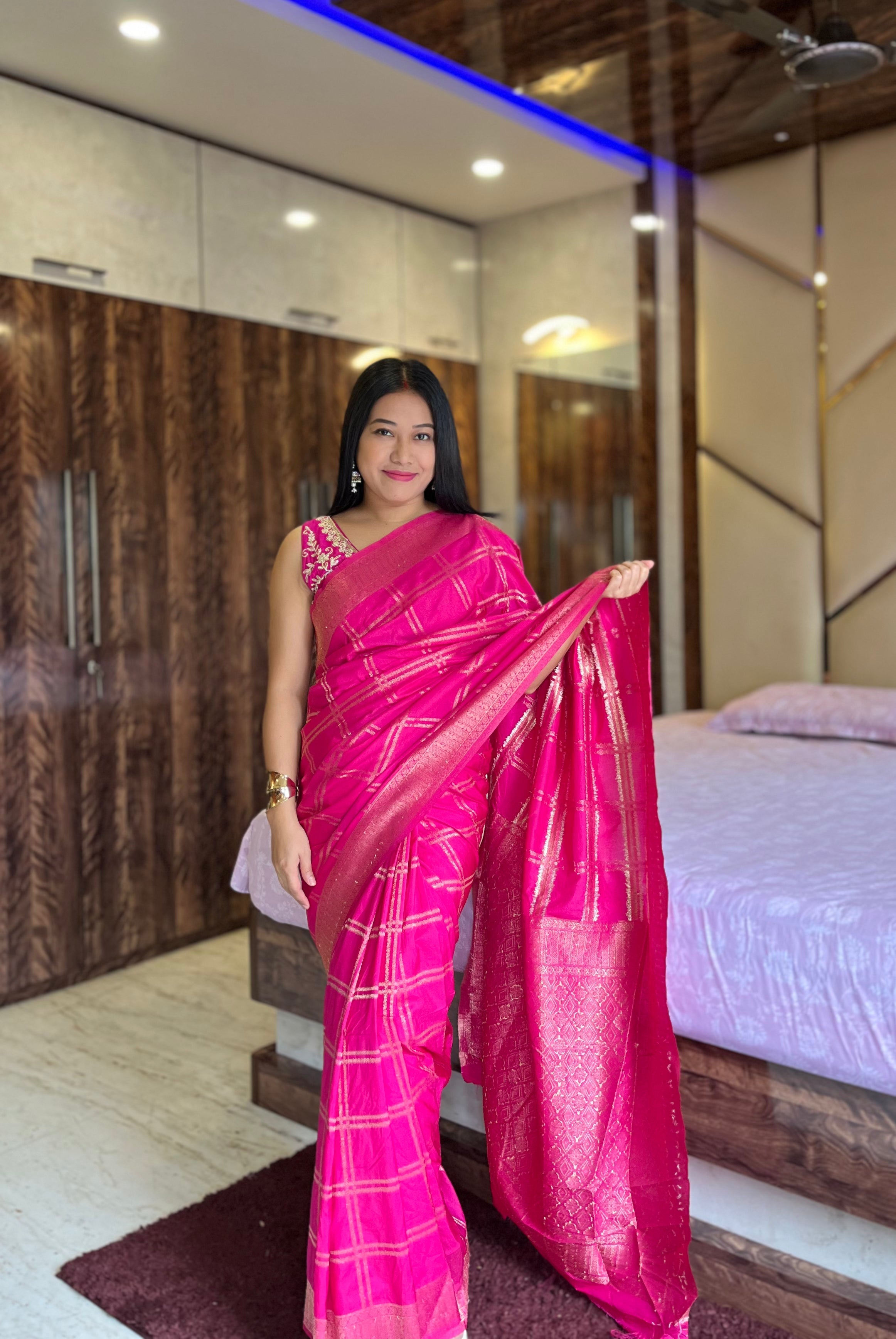 Drape Yourself in Heritage: Pure Brocade Silk Sarees