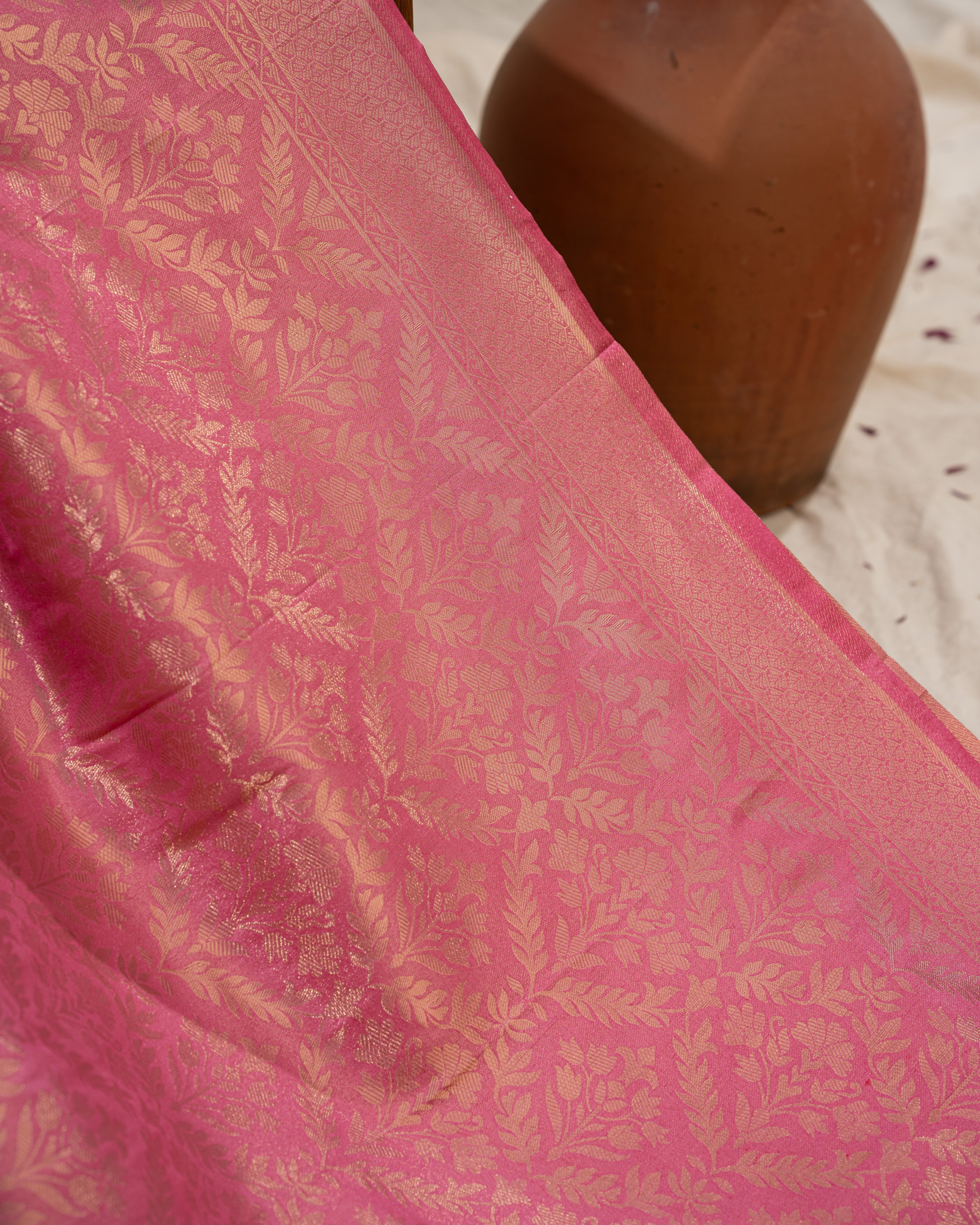 Vibrant Solid Shades with Traditional Weaves