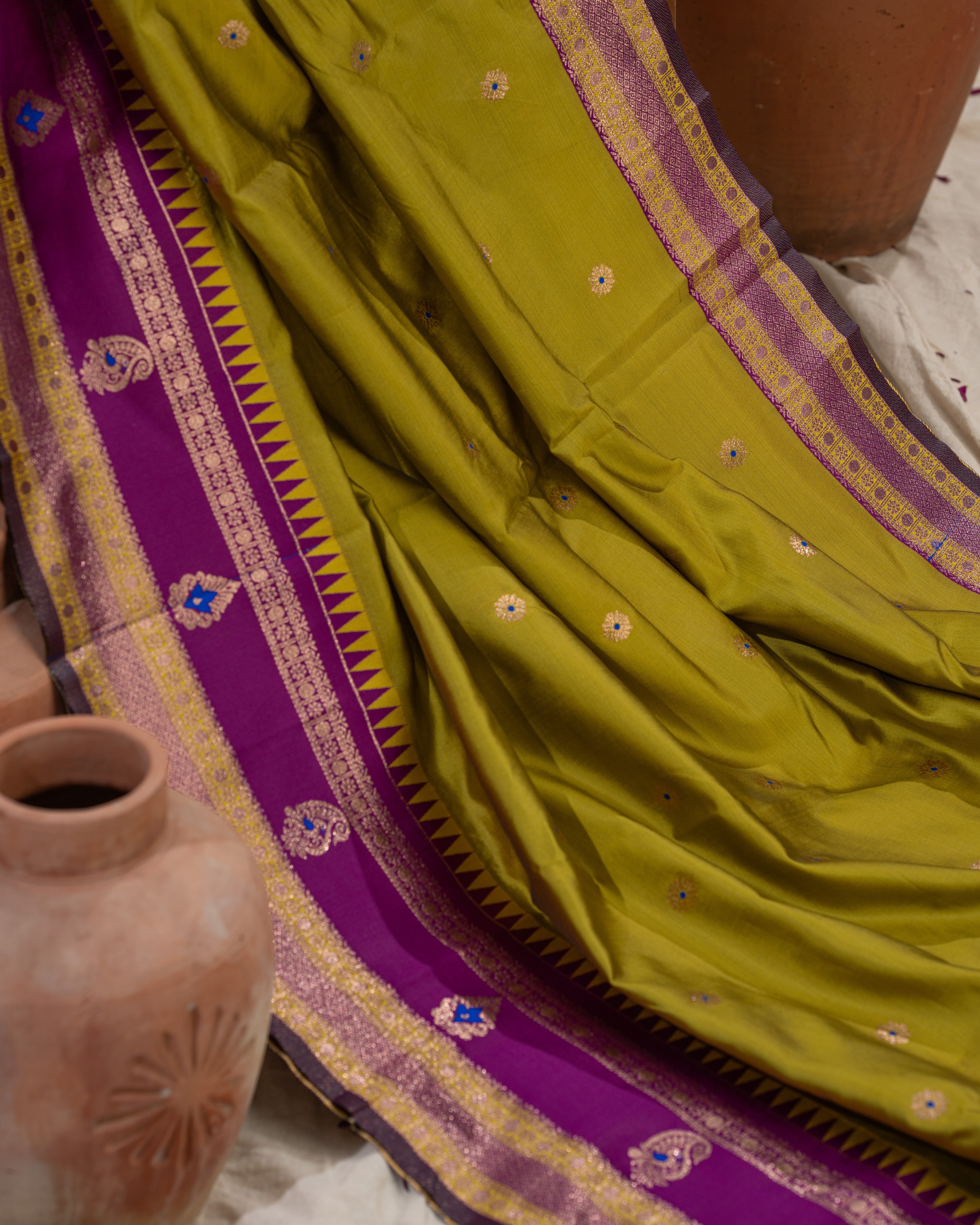 Premium Lightweight Gadwal Silk Collection