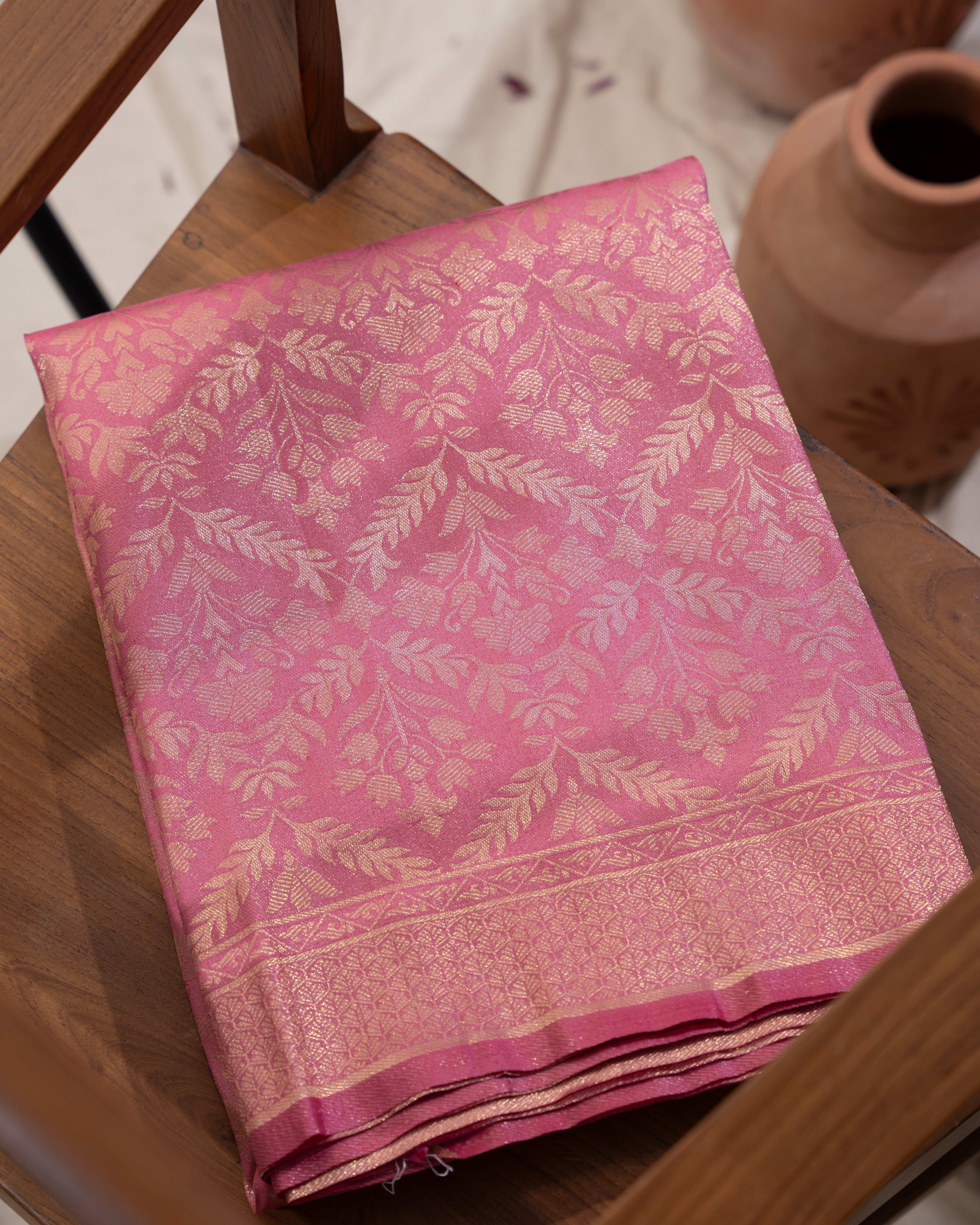 Vibrant Solid Shades with Traditional Weaves