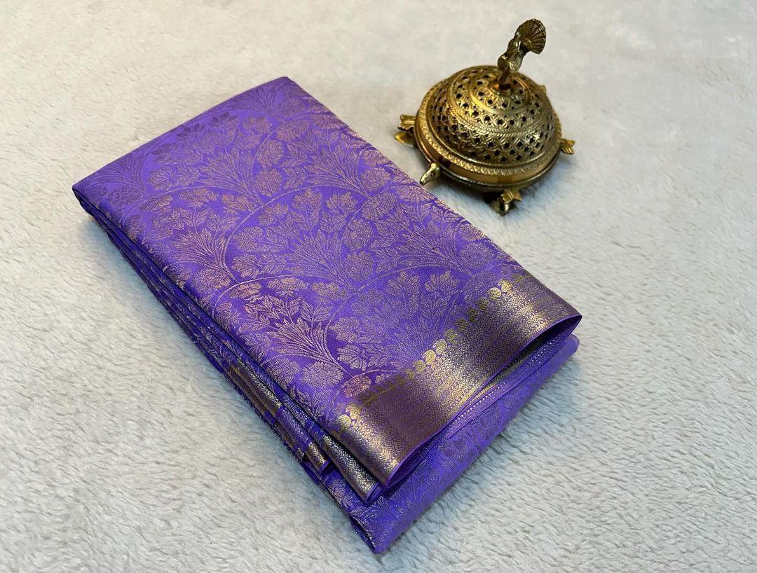 Drape Yourself in Heritage: Pure Brocade Silk by Icultuers