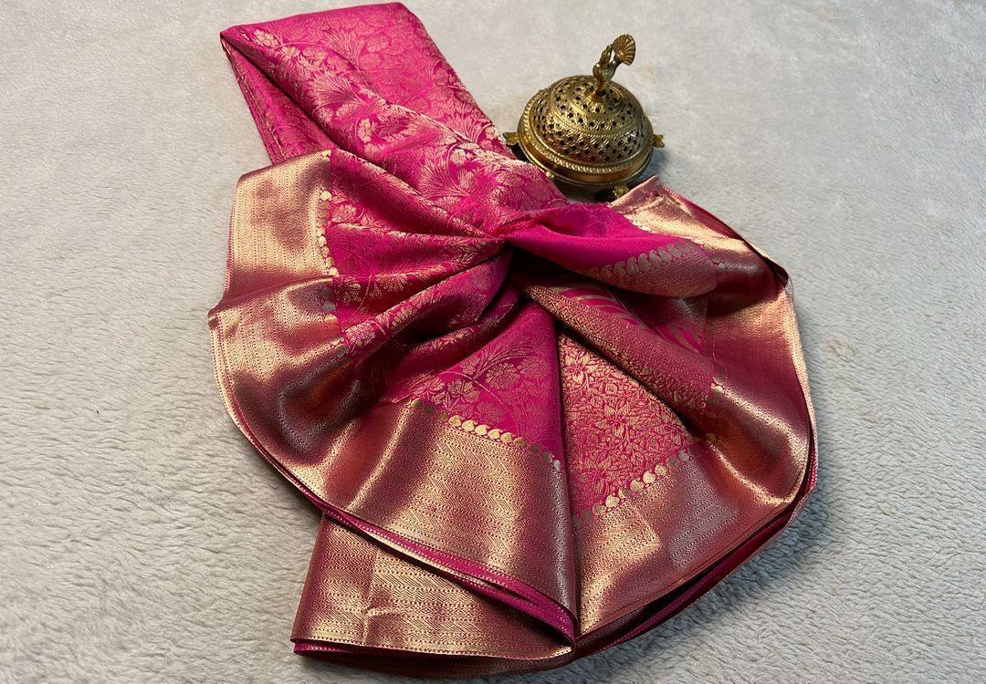 Timeless Beauty: Pure Brocade Mysore Silk Sarees for Every Occasion
