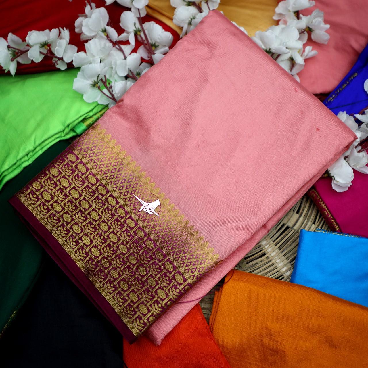 Soft Silk Mysore Crepe Sarees – Crafted for Classic Beauty