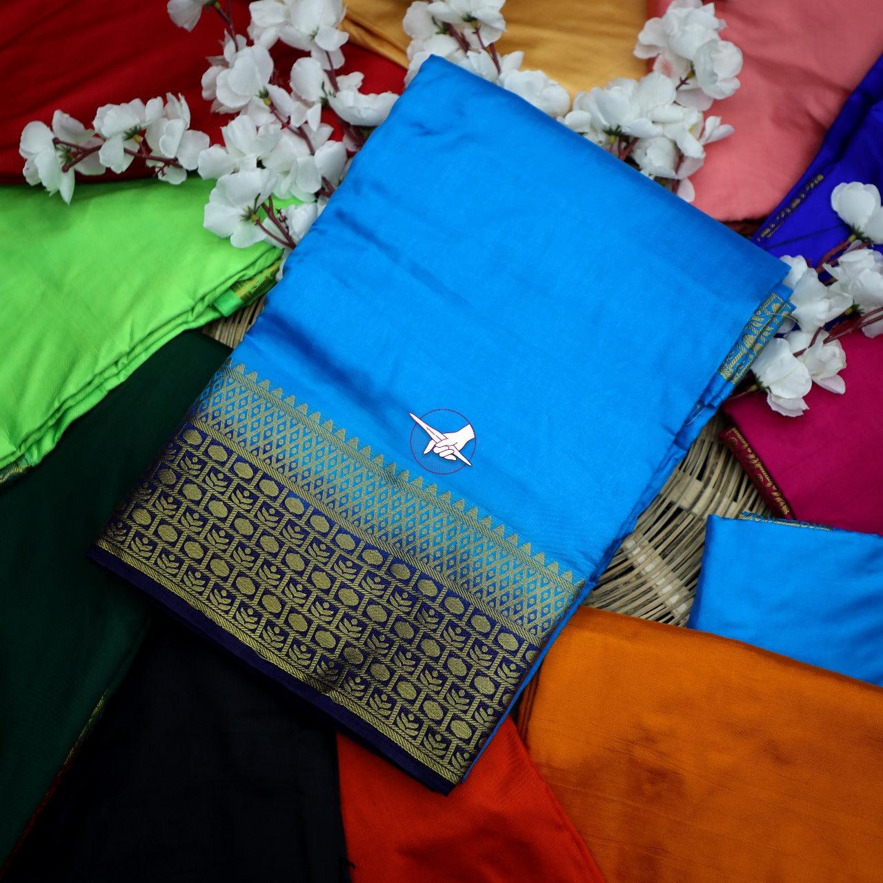 Soft Silk Mysore Crepe Sarees – Crafted for Classic Beauty