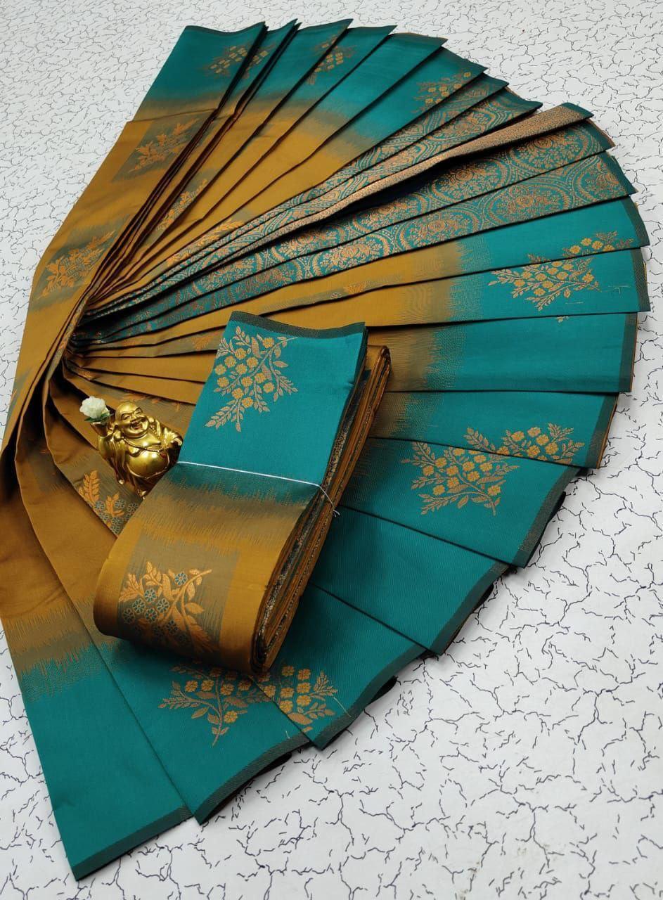 Kubera pattu soft silk by Icultuers for wedding