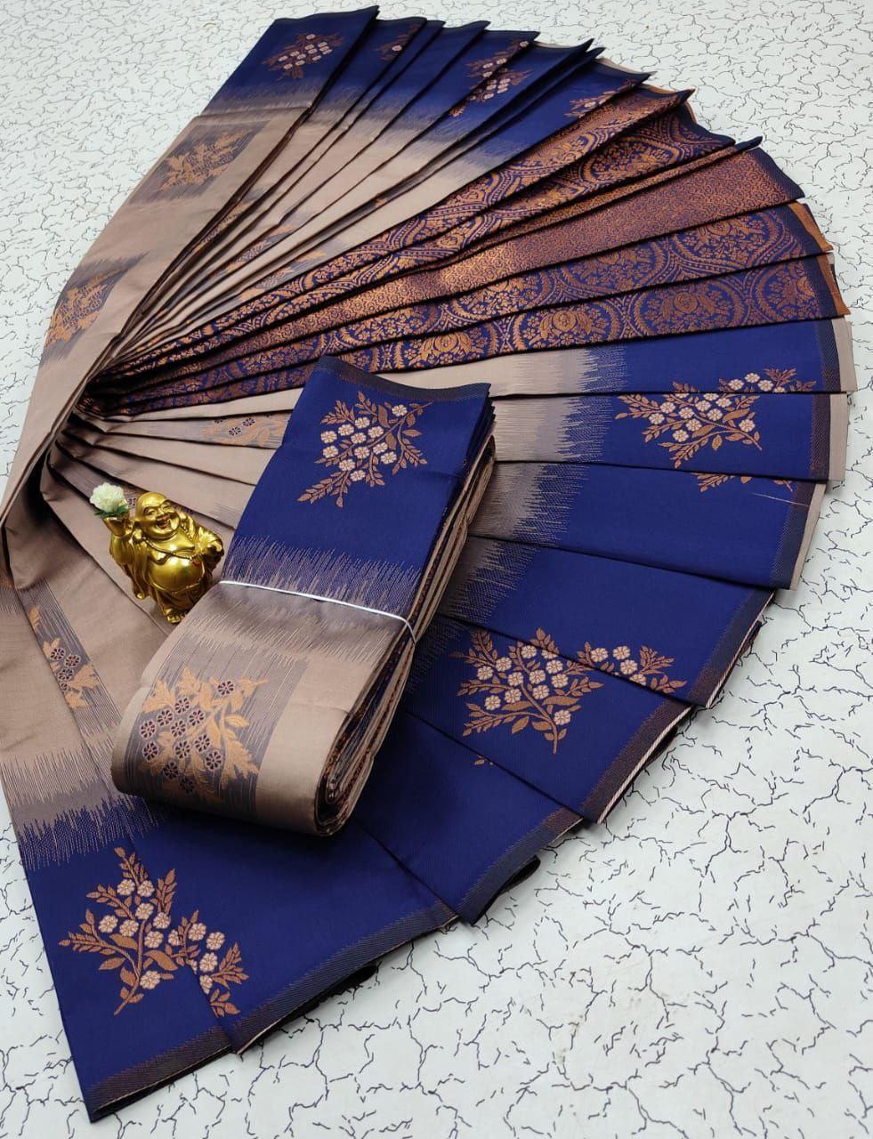 Kubera pattu soft silk by Icultuers for wedding
