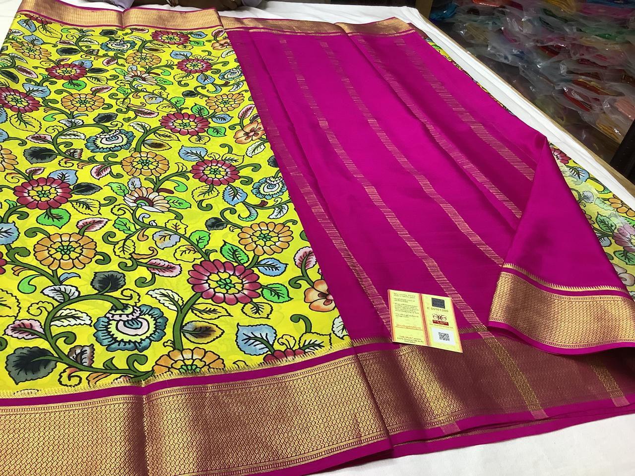 Mysore Printed Crepe Silk Sarees for Stylish Occasions