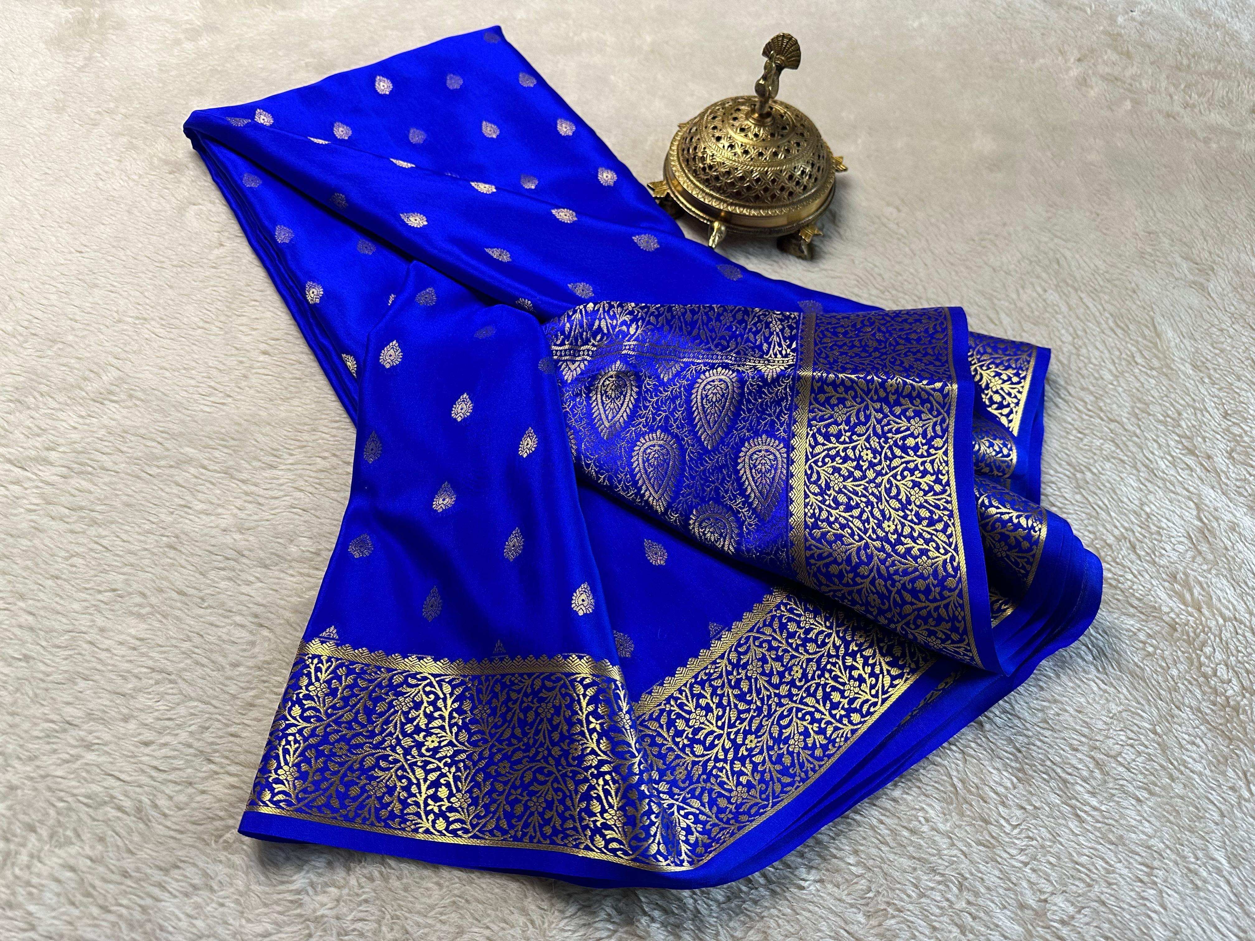 Exclusive Collection: Pure Brocade Mysore Silk Sarees