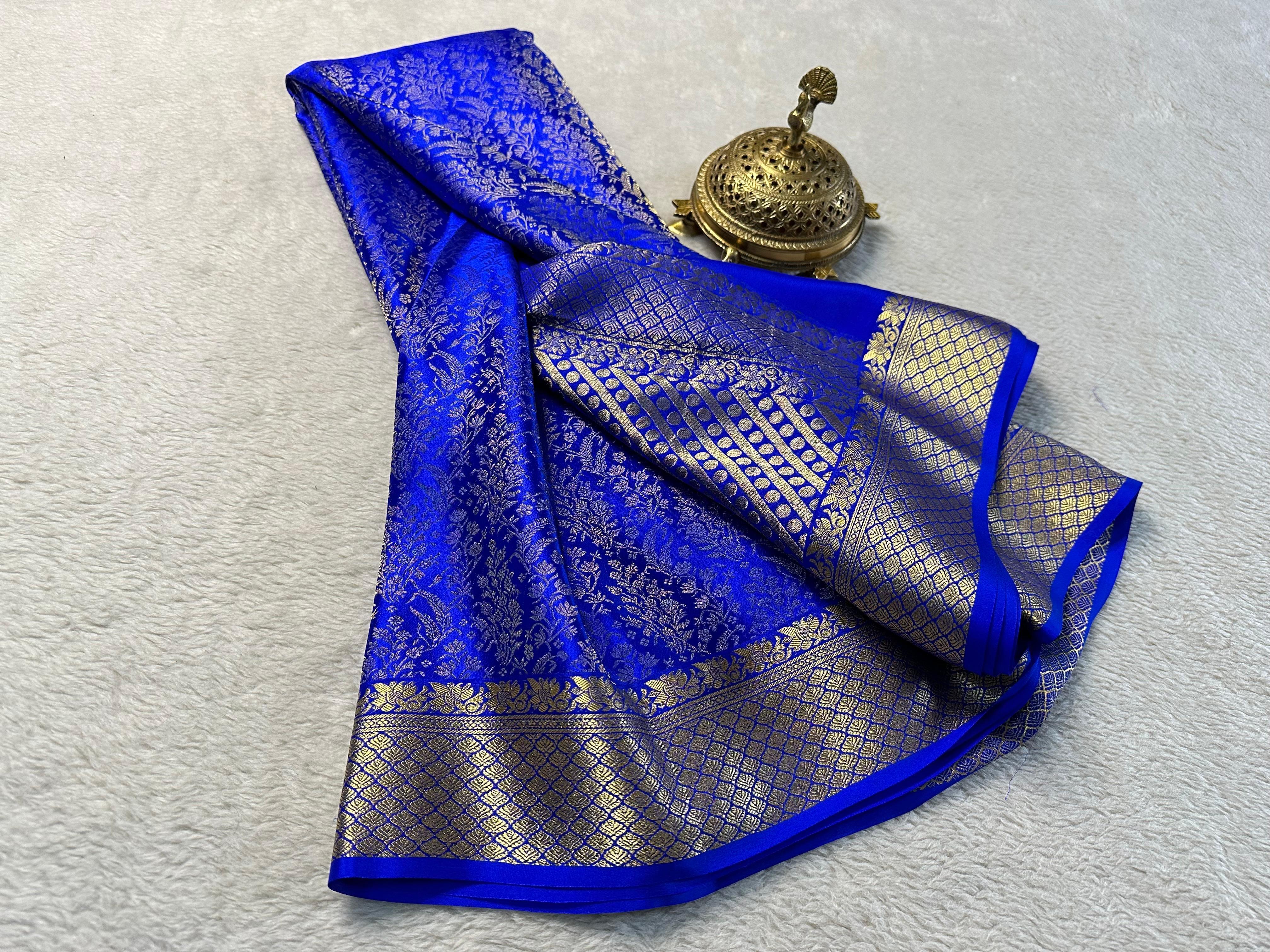 Brocade Bliss Awaits: Explore Mysore Silk by Icultuers