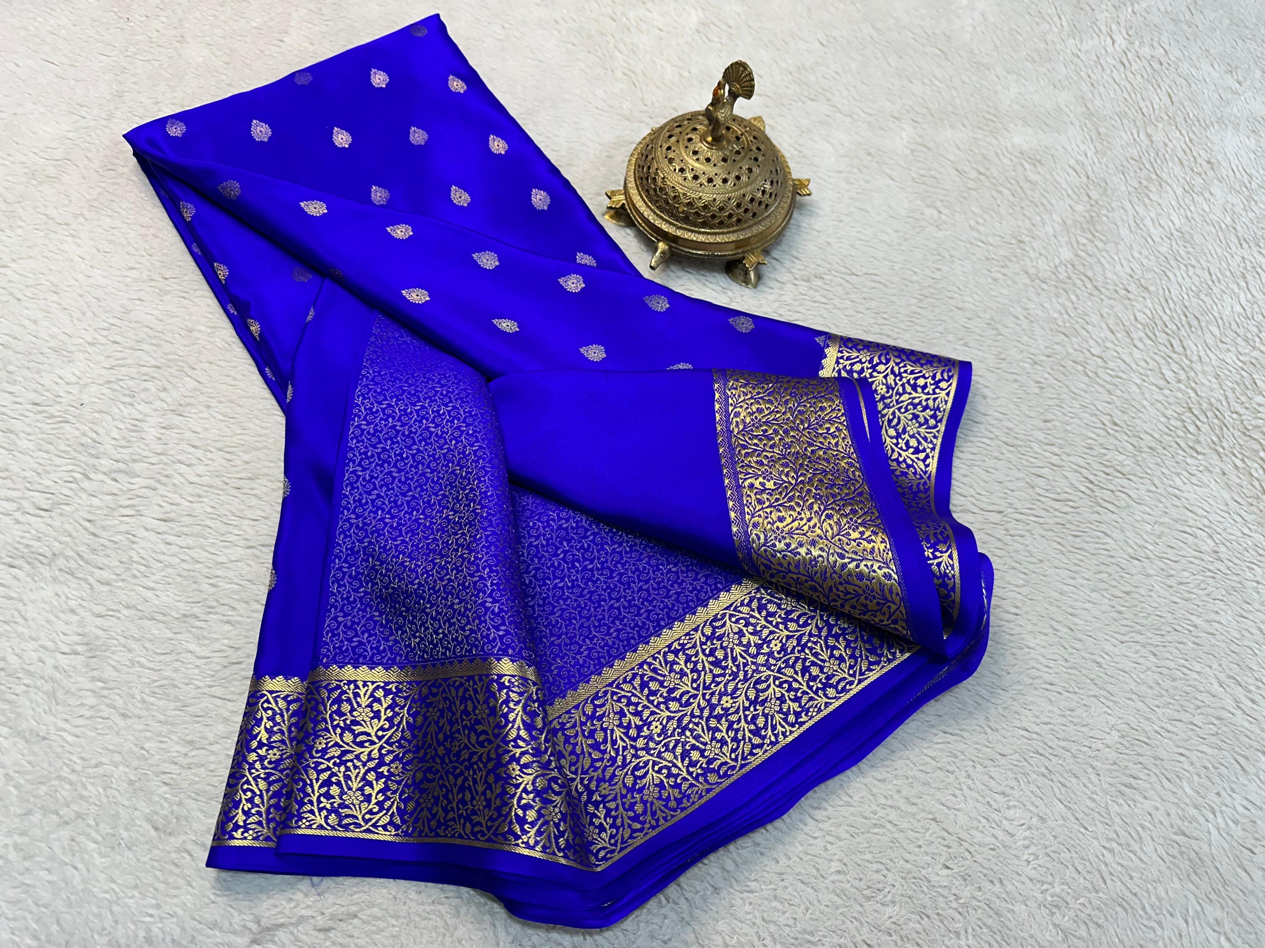 Very Exclusive Mysore Crepe Silk by Icultuer