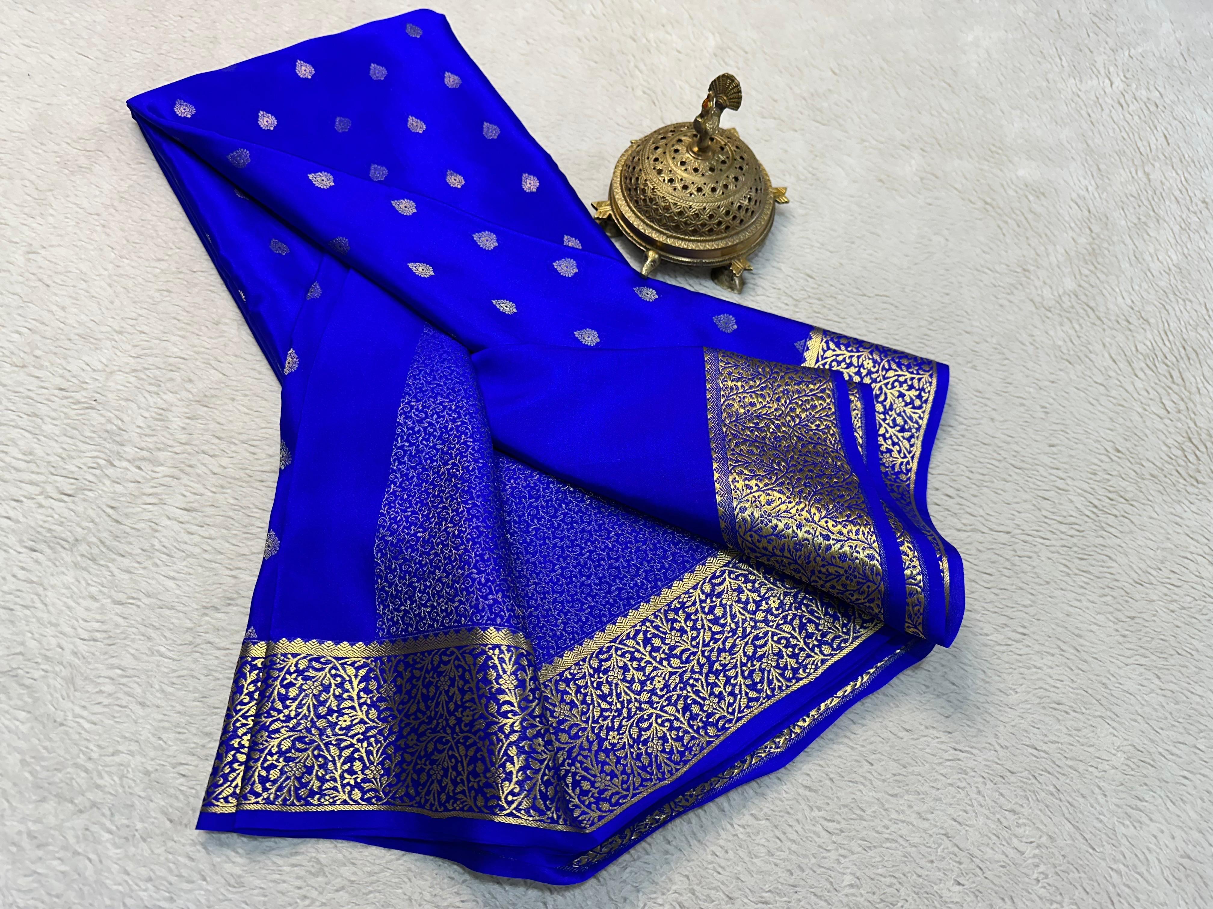 Very Exclusive Mysore Crepe Silk by Icultuer