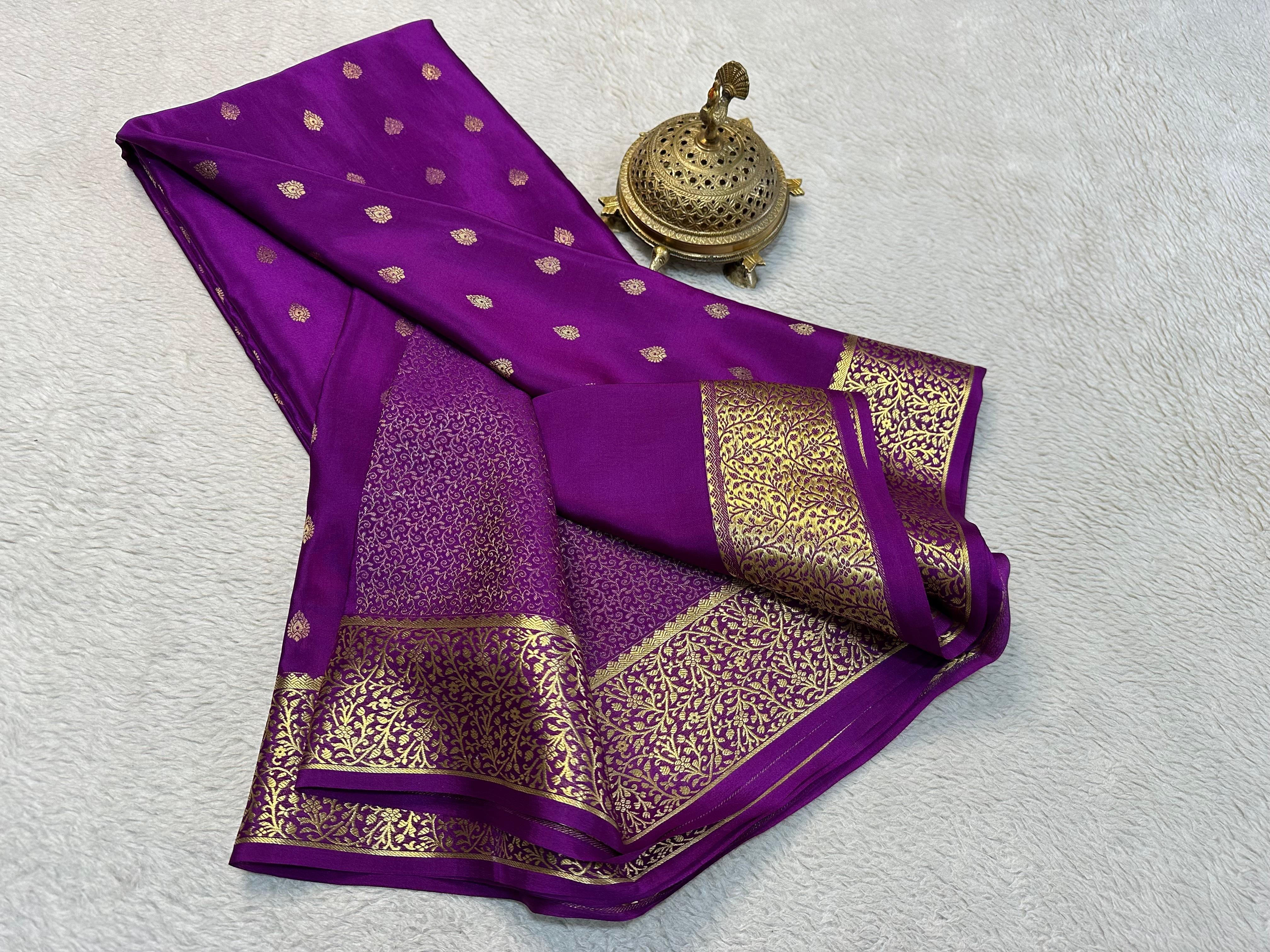 Very Exclusive Mysore Crepe Silk by Icultuer