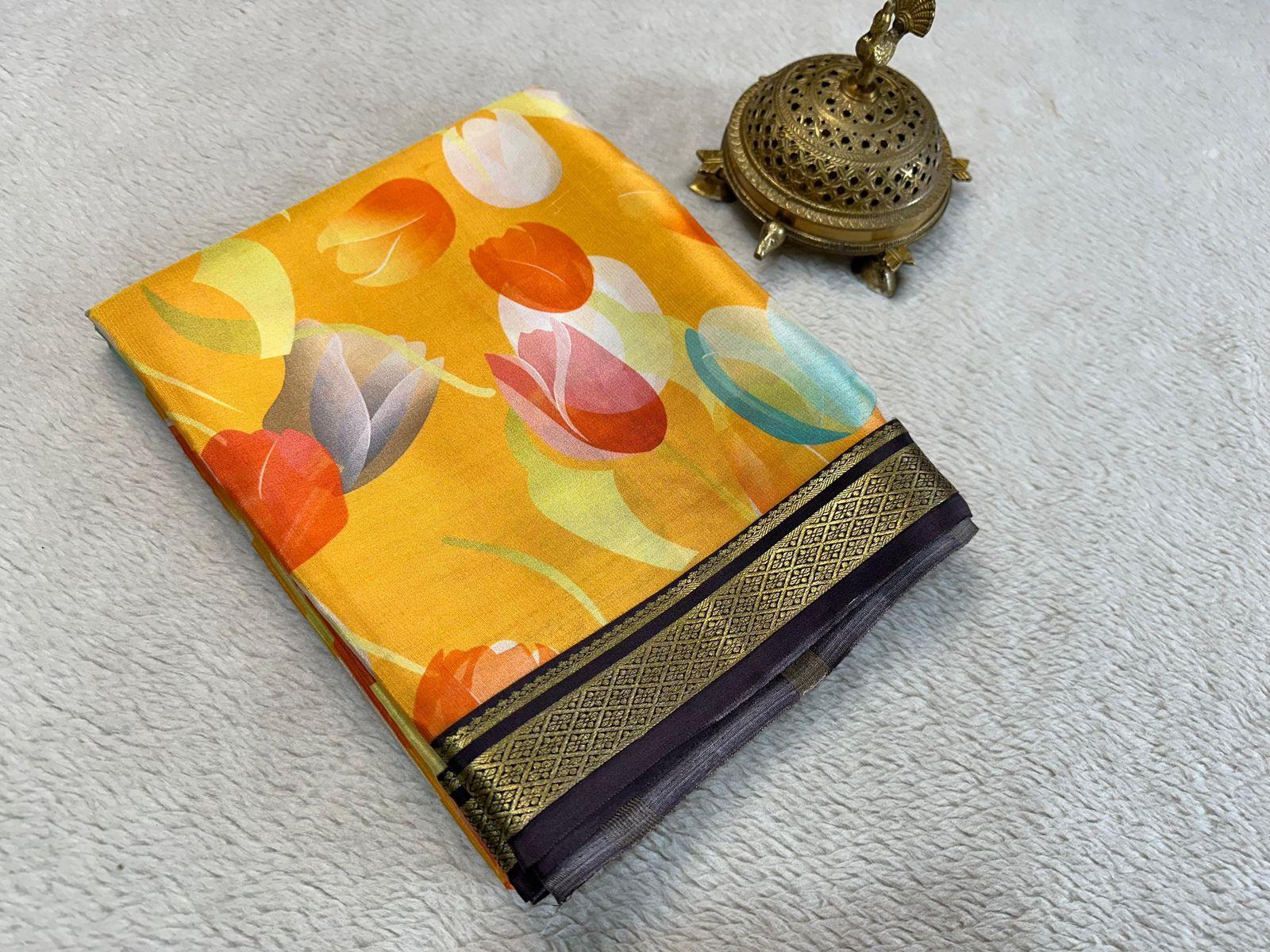 Grace Meets Tradition: Exquisite Mysore Silk Sarees