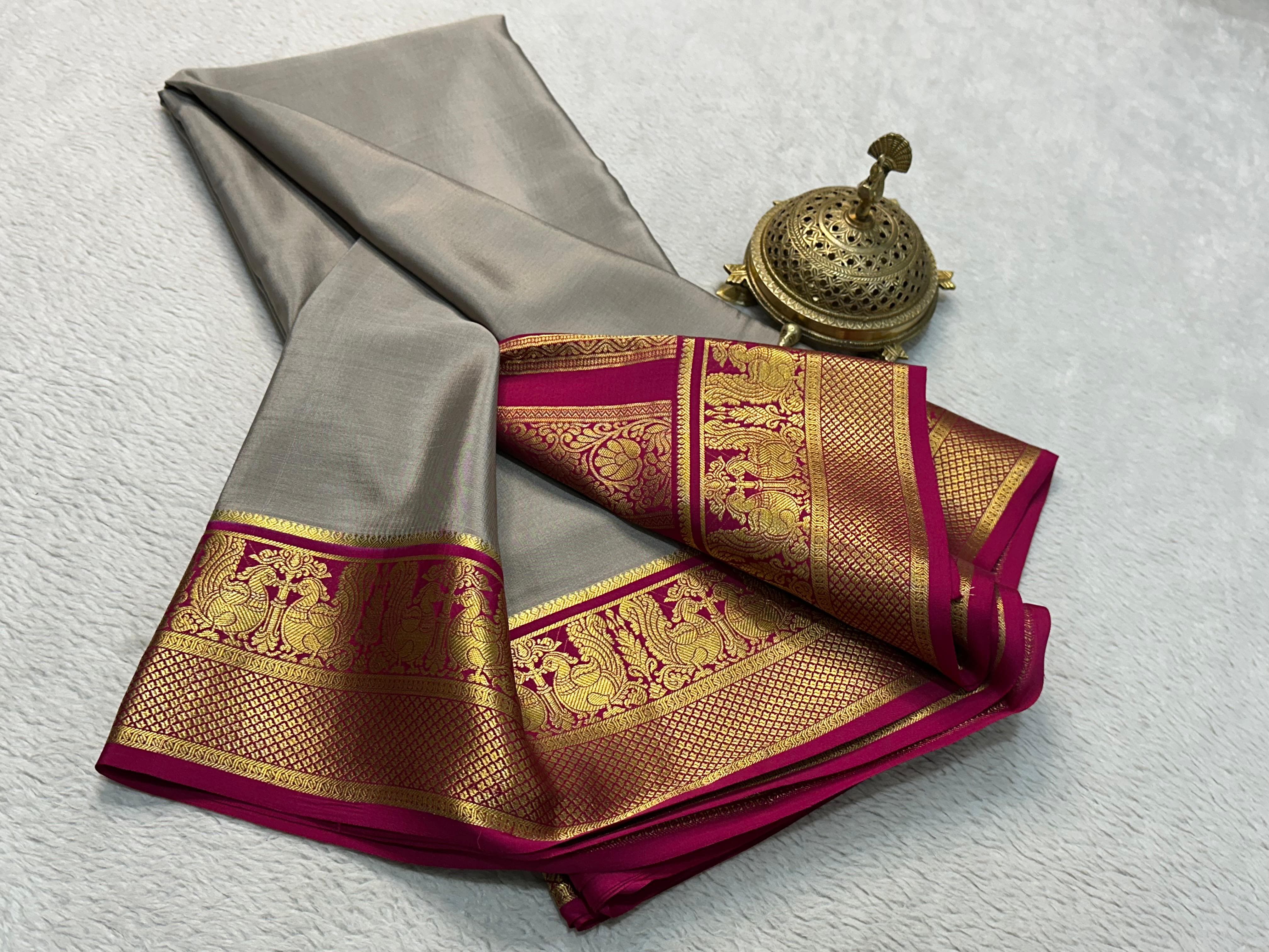 Grace the Occasion with Our Enchanting Rich Peacock Border by Icultuers