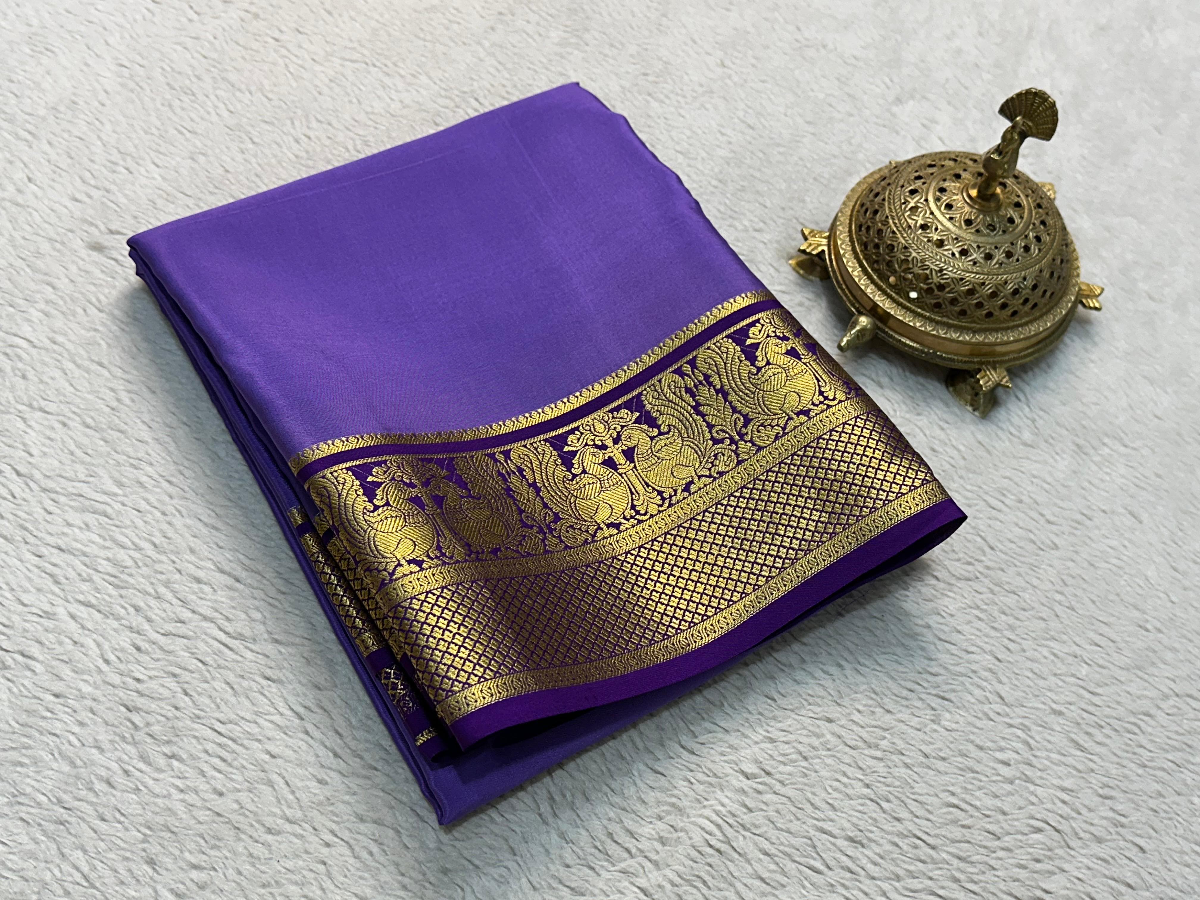 Grace the Occasion with Our Enchanting Rich Peacock Border by Icultuers