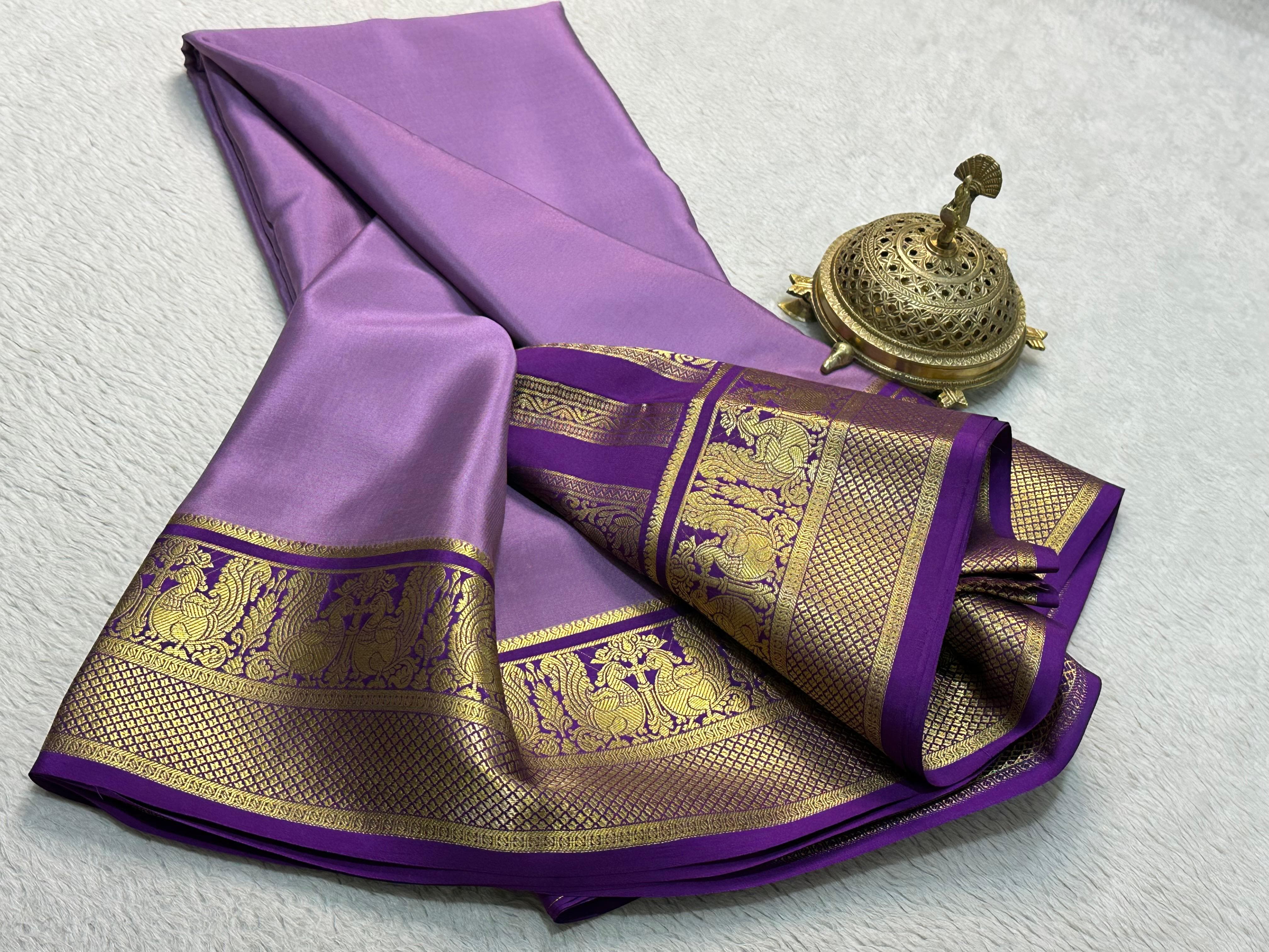 Grace the Occasion with Our Enchanting Rich Peacock Border by Icultuers